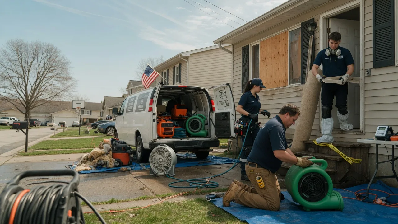 Water Damage Restoration in West Concord, MN near me